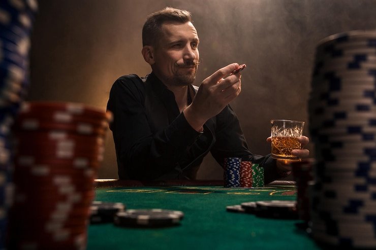 Bandar Poker hand display on bonus138 slot mobile interface