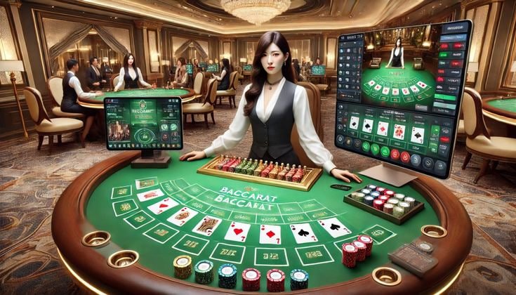 Caribbean Stud Poker paytable showing hand rankings and multipliers